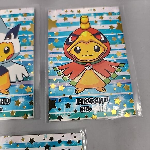 Poncho Pikachu Slowpoke Lugia Ho-Oh Gyrados Mewtwo Card Database Merry Christmas - Picture 4 of 12